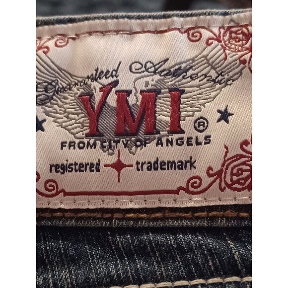 NWT YMI Women's Katie Flare Low-rise jeans 28×32  size 5 - Picture 6 of 8